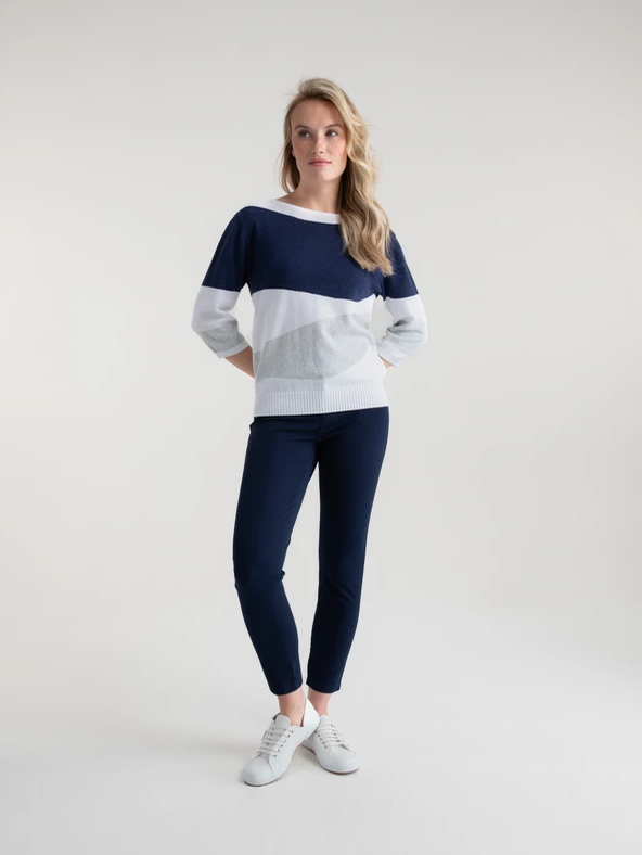 MARBLE FASHIONS 7895 SWEATER COL 106 SILVER