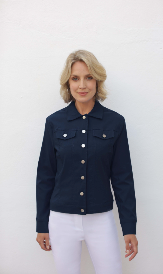 POMODORO 42500 JACKET - NAVY