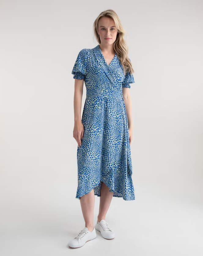 MARBLE 7927 DRESS COL 153 COBALT