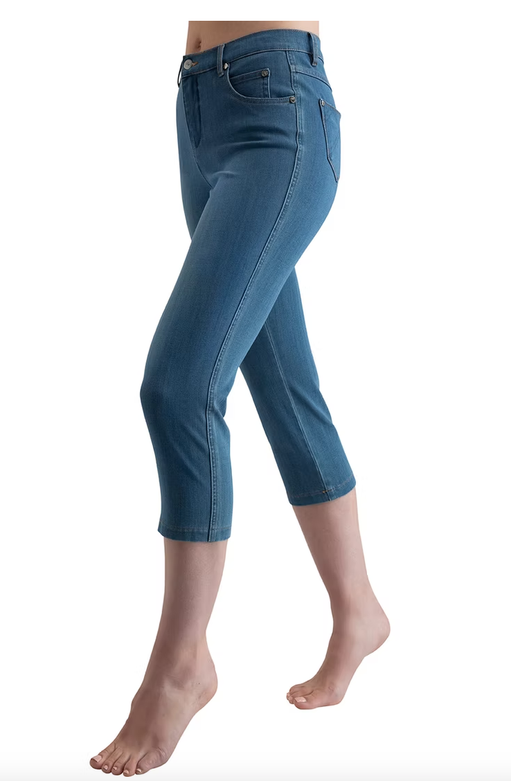 MARBLE FASHIONS 2410 JEANS COL 184 MID BLUE WASH