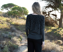 Load image into Gallery viewer, MARBLE FASHIONS 8022 SWEATER COL 105 CHARCOAL
