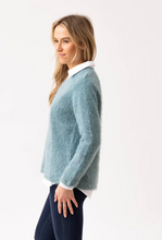Load image into Gallery viewer, MARBLE FASHIONS 8032 SWEATER COL 223 SEAFOAM
