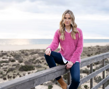 Load image into Gallery viewer, MARBLE FASHIONS 8032 SWEATER COL 230 ROSE
