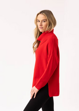Load image into Gallery viewer, MARBLE FASHIONS 8077 SWEATER COL 109 RED
