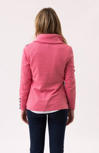 Load image into Gallery viewer, MARBLE FASHIONS 8090 PRINT SWEATER COL 230 ROSE
