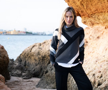 Load image into Gallery viewer, MARBLE FASHIONS 8109 PRINT SWEATER COL 101
