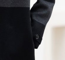 Load image into Gallery viewer, MARBLE FASHIONS 8110 SHACKET COL 105 CHARCOAL
