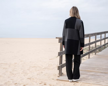 Load image into Gallery viewer, MARBLE FASHIONS 8110 SHACKET COL 105 CHARCOAL
