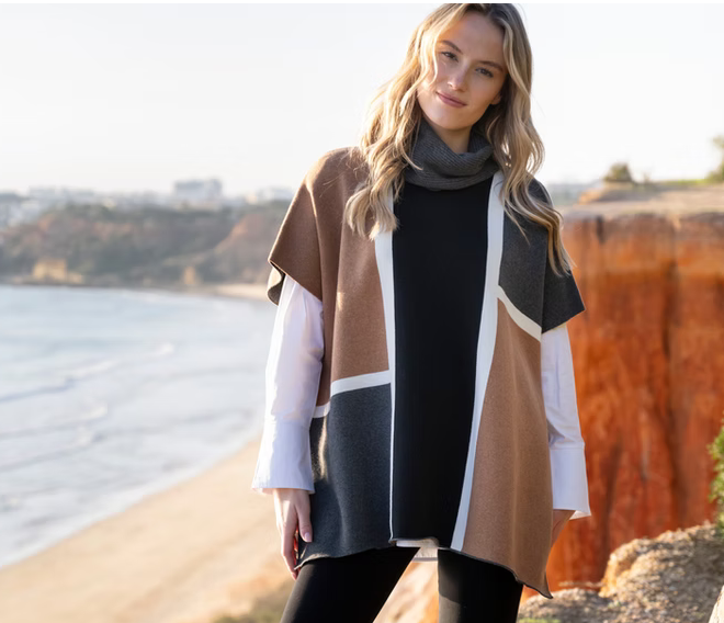 MARBLE FASHIONS 8112 CAPE COLE 208 TOBACCO