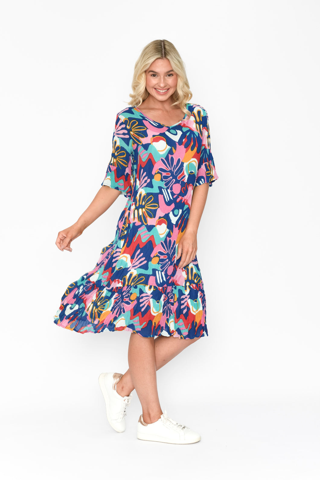 ONE SUMMER DW2F DRESS PRINT 6