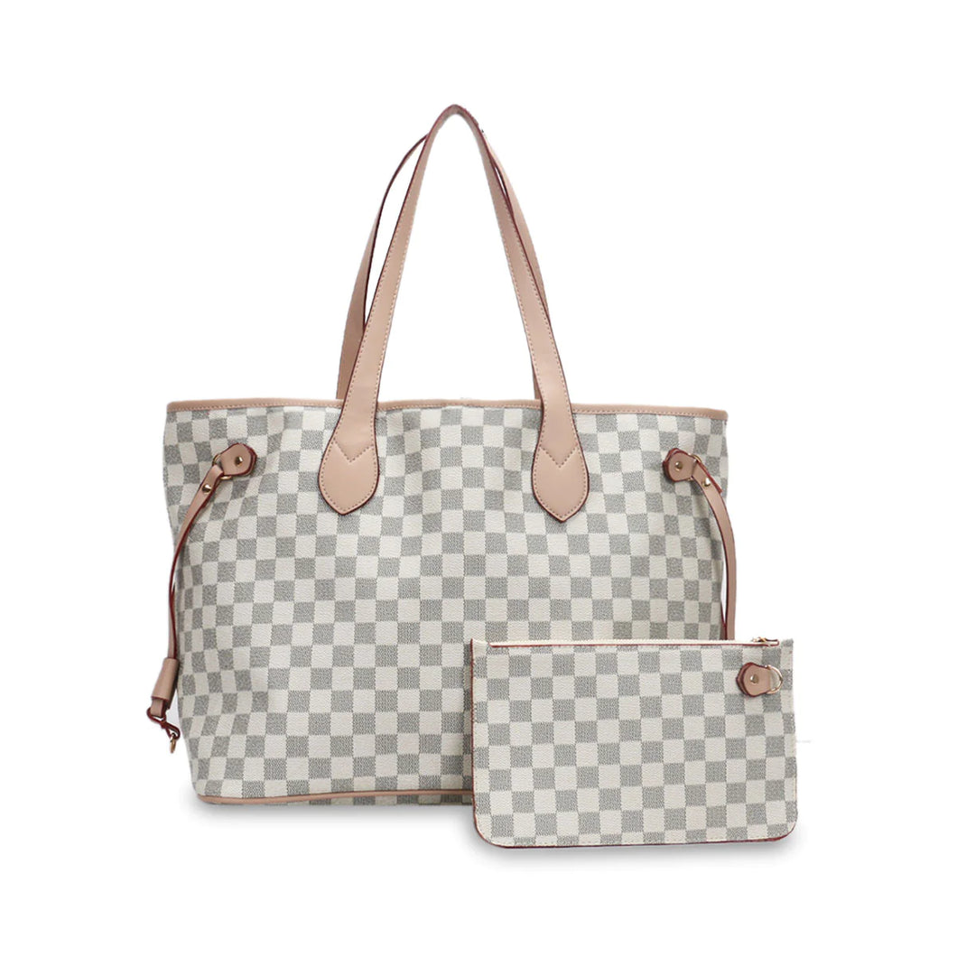 GESSY F1611 WHITE HANDBAG