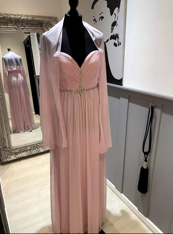 MASCARA MC162137 PINK PROM GOWN