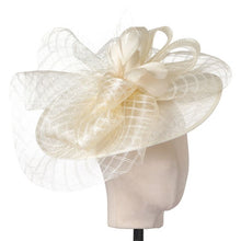 Load image into Gallery viewer, PEACH L001 FASCINATOR - CREAM
