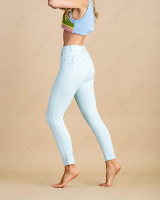MARBLE FASHIONS JEANS STYLE 2400 COL 202 LIGHT AQUA - Jeans from [store] by MARBLE - 