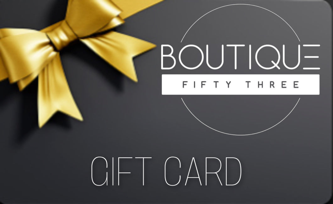Boutique 53 Gift Card