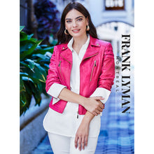 Load image into Gallery viewer, FRANK LYMAN FUCHSIA JACKET STYLE 236701U
